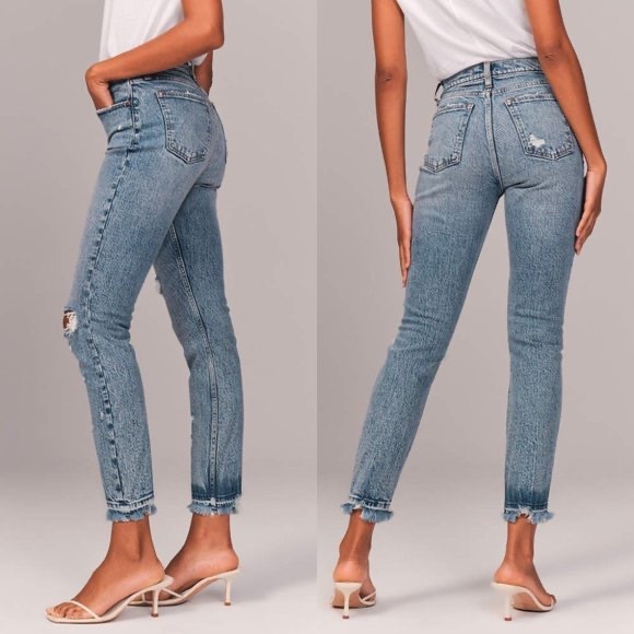 Abercrombie & Fitch Denim - NWT Abercrombie & Fitch High Rise Mom Jean Curve Love
